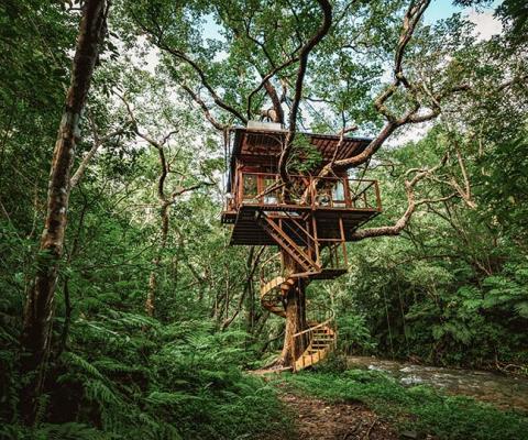 Treeful Treehouse eco-resort, Japan