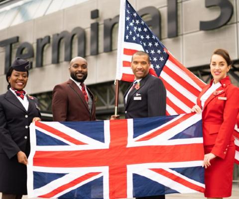 British Airways and Virgin Atlantic have come together to celebrate the reopening of the US