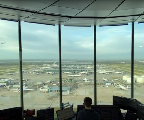 British Airways Virgin Atlantic Heathrow 8 November 2021 (Credit: Nats / YouTube)