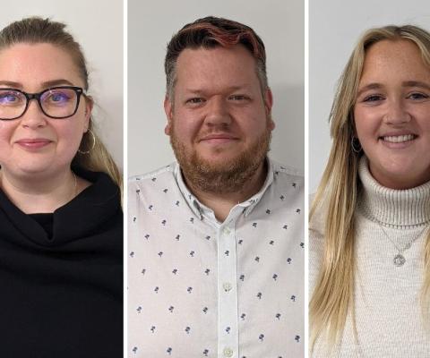 Madeleine Hubble, Matthew Corcoran and Emily Waters join the CV Villas trade team