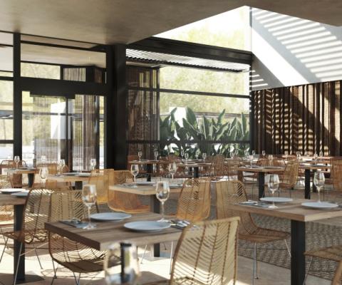 The adults-only, 83-room hotel will feature double rooms, bungalows, private pool suites and suites with Jacuzzis and private roof gardens