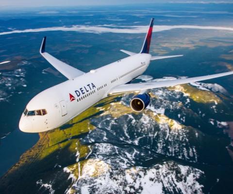 Delta has seen a surge in bookings for international flights since the US announced plans to reopen its border