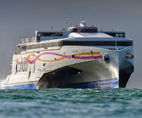 The sailings will be operated on Brittany Ferries’ behalf by Condor Ferries using its fast ferry Condor Liberation