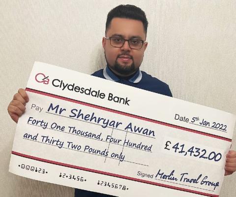 Shehryar Awan from Exquisite Escapes earned more than £41,000 in commission from December departures