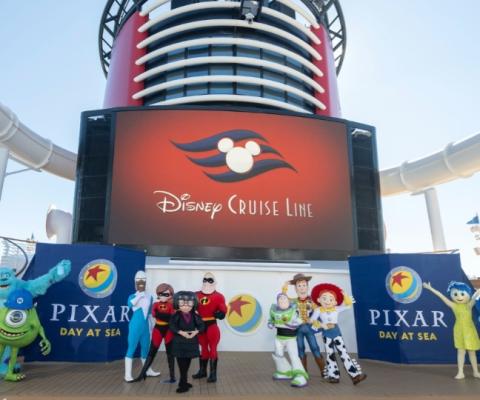 A Pixar film festival, exclusive merchandise and photo opportunities will be available
