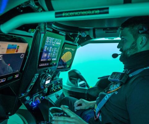 The dive was the first of its kind in South Georgian waters since the Falklands War