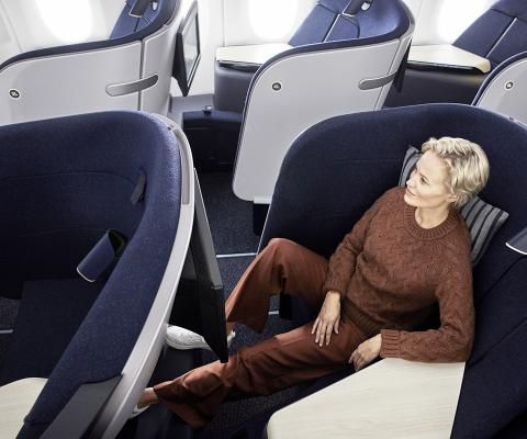 Finnair's new Business Class cabin