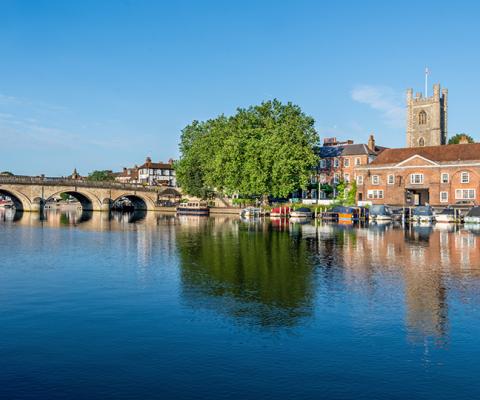 The Relais, Henley occupies a prime spot on the Thames