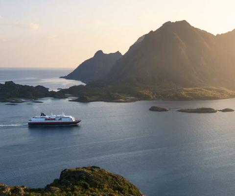 MS Kong Harald will also be converted to a hybrid ship