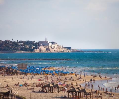 Jaffa Beach, Tel Aviv (Credit: Dana Friedlander / Israeli Minister of Tourism)