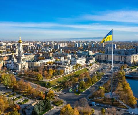 Russia invaded Ukraine (pictured: Kharkiv) on Thursday (Credit: iStock)