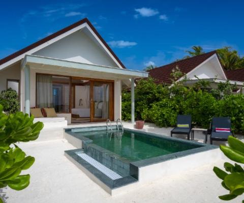 Oblu Select Lobigili is located in the Male atoll in the Maldives