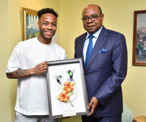 Jamaican minister of tourism Edmund Bartlett said Sterling "represented the very best of Jamaica”