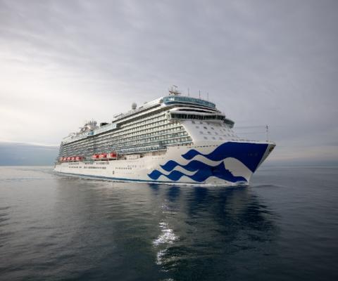 Discovery Princess has departed on its maiden voyage (Credit: Princess Cruises / TravMedia)
