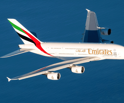 Emirates is to use A380s to boost capacity to the island