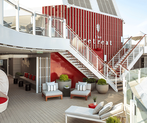 The Retreat is a core part of the Edge-class ships, including newcomer Celebrity Beyond