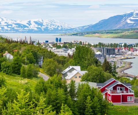Niceair is offering Akureyri (pictured) charters (Credit: iStock / Fred Holidays)