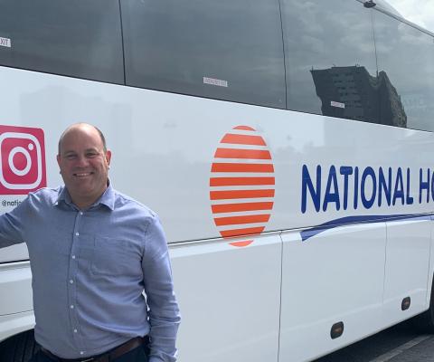 JG chief executive Andy Freeth said the liveried coaches were a great way to drive brand awareness