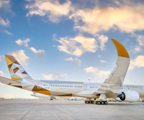 Etihad's Airbus A350-1000
