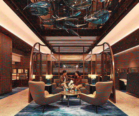 The Private Room is the top tier of lounges