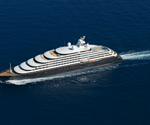 Agents were given the chance to see Scenic Eclipse for the first time in Europe