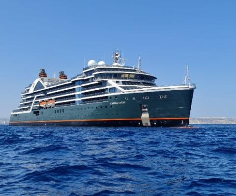 Seabourn Venture set sail on 27 July