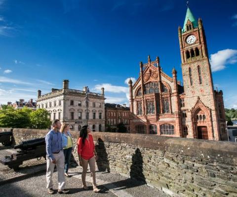 Join a guided tour at the Guildhall. Credit: Tourism Ireland