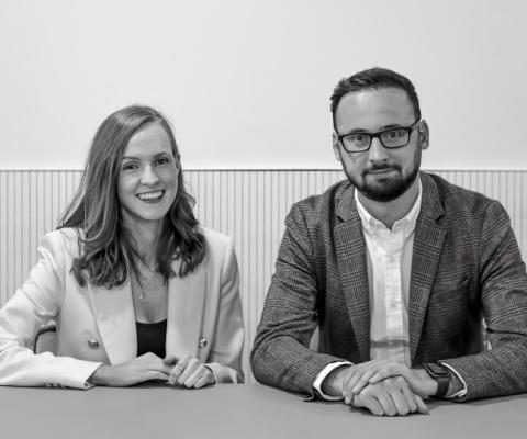 Aine McKenna (More Life VIP) and Brad Nobbs (Booked It Group)