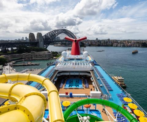 Carnival Cruise Line resumed operations in Australia at the weekend (Credit: Carnival Cruise Line)