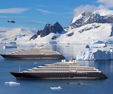 Scenic Eclipse and Scenic Eclipse II will both sail in Antarctica