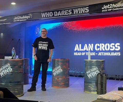 Jet2holidays' head of trade Alan Cross