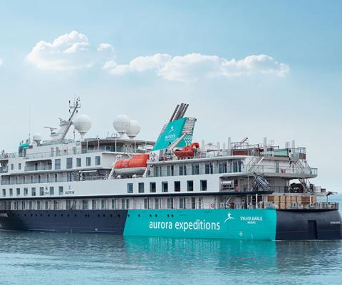 The Sylvia Earle will carry an average of 132 passengers per voyage (Credit: Aurora Expeditions)