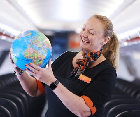 Hazel West, 48, is one of the new recruits (Credit: Joe Pepler / PinPep / easyJet)