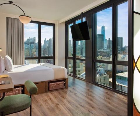 An executive king bedroom