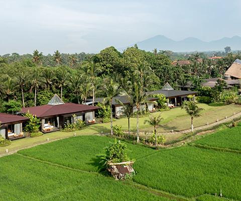 Gdas Bali is surrounded by spectacular scenery 