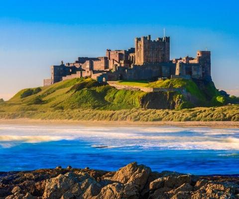 Bamburgh Castle is a highlight of Just Go!'s Northumbria tour (Credit: Just Go! Holidays)