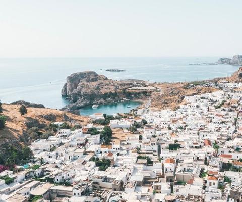 Rhodes has been centre of wildfire outbreaks (Credit: Benjamin Recinos / Unsplash)