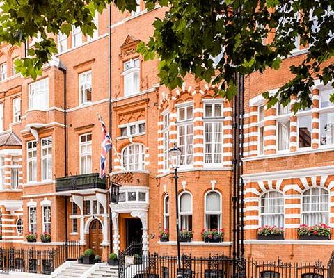 The 35-room property is in a prime spot in central Chelsea 