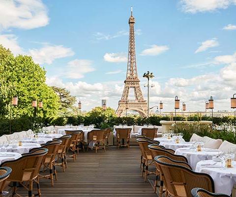 Girafe showcases Paris Society's penchant for using iconic buildings in key locations with an expansive terrace. Credit: Adrien Dirand 