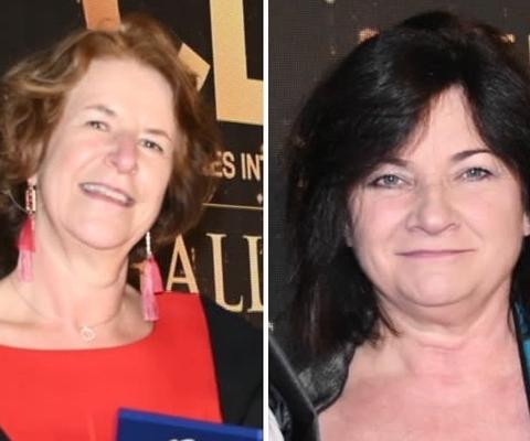 Edwina Lonsdale and Catriona Parsons were inducted into the Hall of Fame