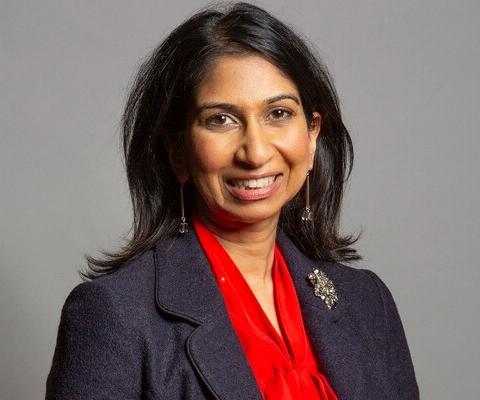Home secretary Suella Braverman (Credit: parliament.uk)