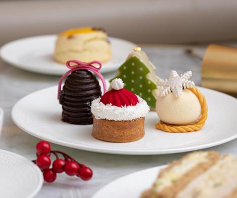 Royal Lancaster London's festive afternoon tea