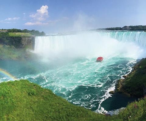 Explore some of the world's greatest marvels with Titan, including the epic Niagara Falls