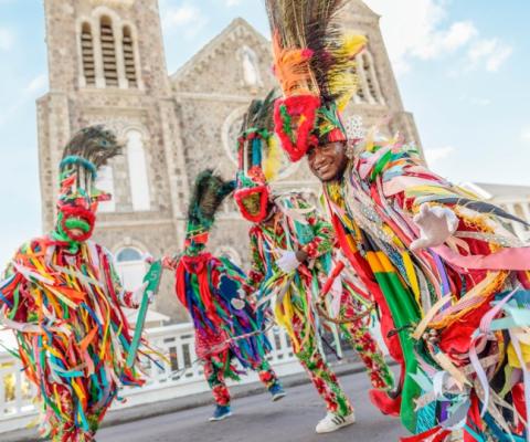 Sugar Mas, the St Kitts and Nevis National Carnival, runs from late November to early January
