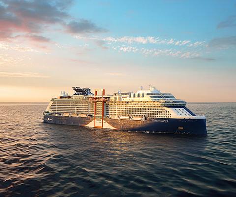Celebrity Apex was one of two Edge-Series ships to receive the recognition, alongside Celebrity Edge