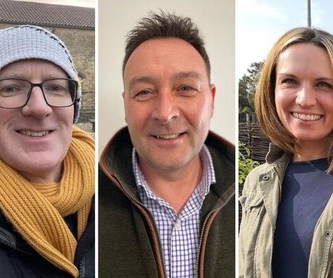 Inntravel's new recruits – Simon Eaton, Mark McCormick and Sarah Fussey