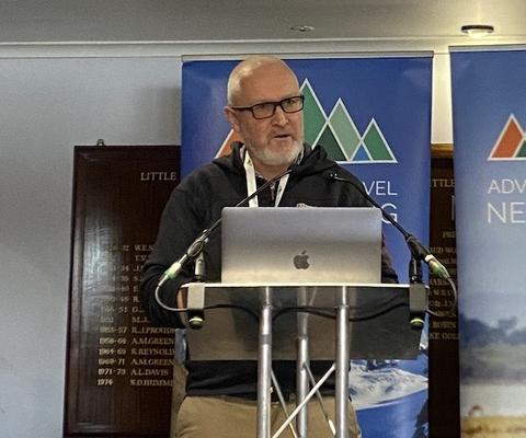 Peter Syme presenting at ATN23