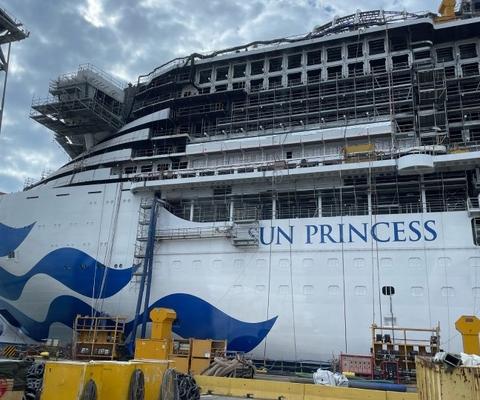 Sun Princess: First glimpse at Princess's newest class of ship