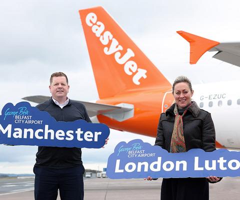 EasyJet has continued its expansion at Belfast City
