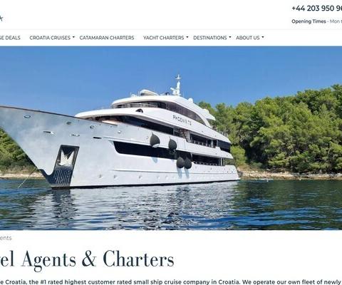 Cruise Croatia's new website